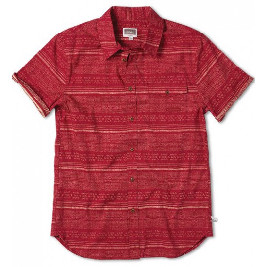 Fielder Woven Red