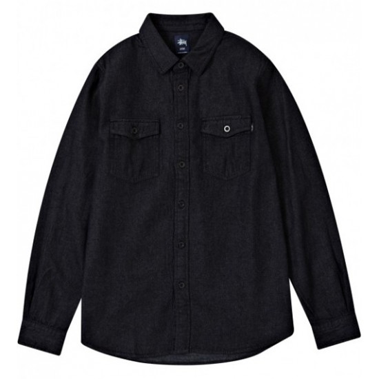 Classic Denim Shirt Black