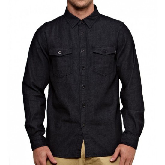 Classic Denim Shirt Black