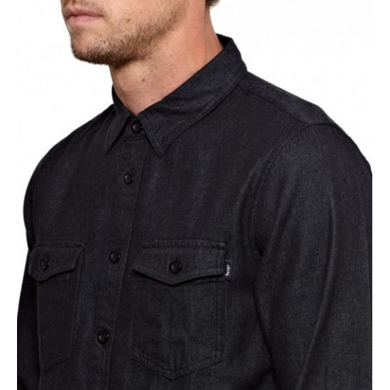 Classic Denim Shirt Black