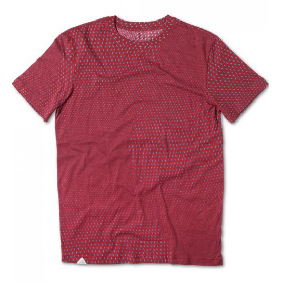 Polka Dot All Over Tee Red