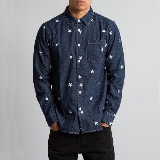 Big Stars Shirt Indigo