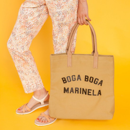 Boga Boga Tote Bag Ochre