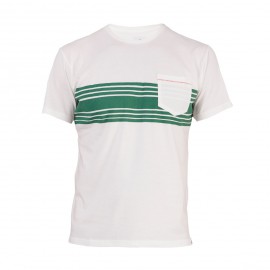 Zazpi Pocket Tee Ecru Forest