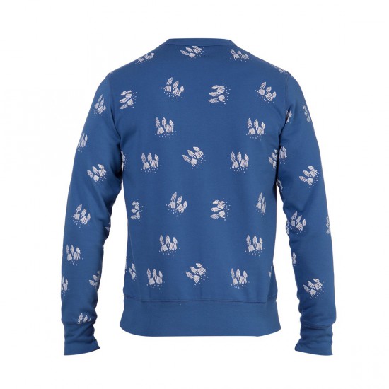 Camping Crewneck Blue