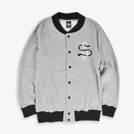 Big League Fleece Jacket Heather Grey