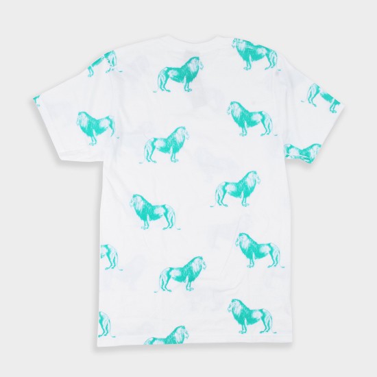 Lion Tee White