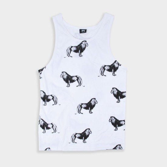 Lions Tank White