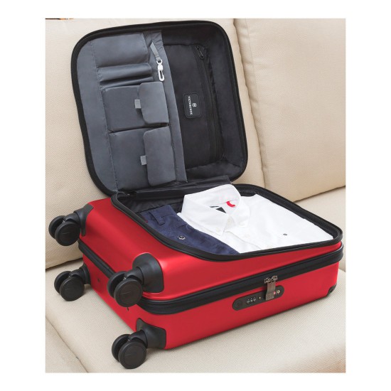 Spectra™ 2.0 Dual-Access Global Carry-On Red