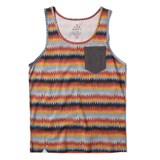 Peyote Pocket Tank Gold