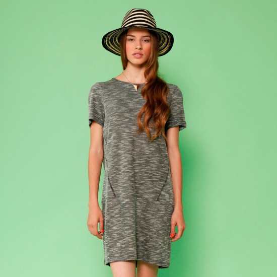 Hamaika Dress Heather Black