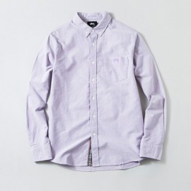 Bad Boy Oxford Shirt Purple