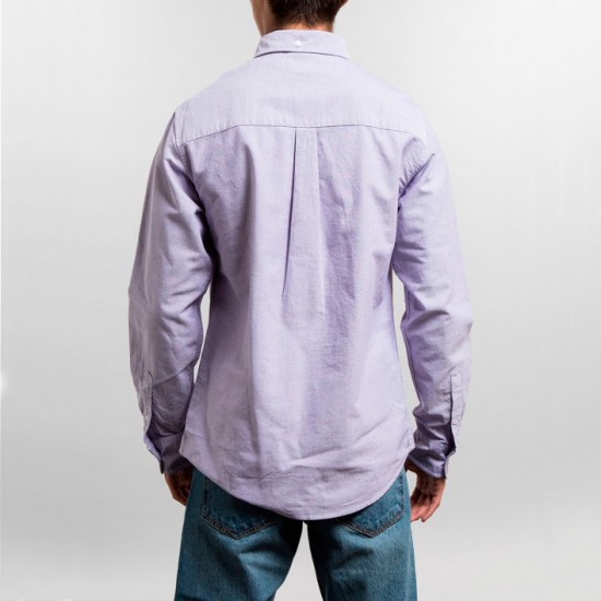 Bad Boy Oxford Shirt Purple