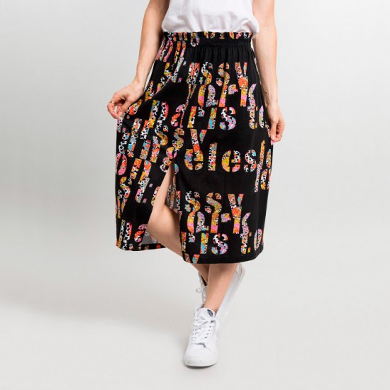 Jungle City Skirt Black