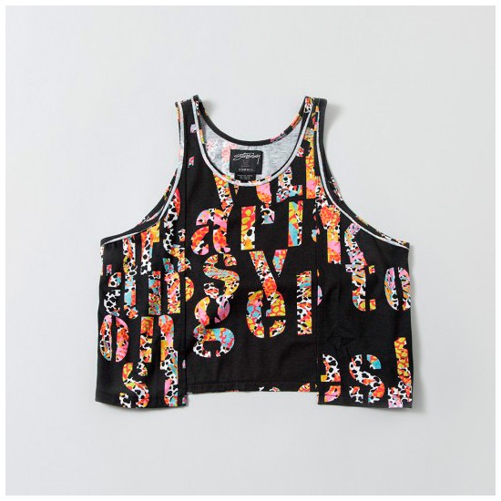 Jungle City Half Top Black