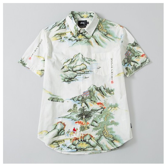 China World Tribe Shirt Natural