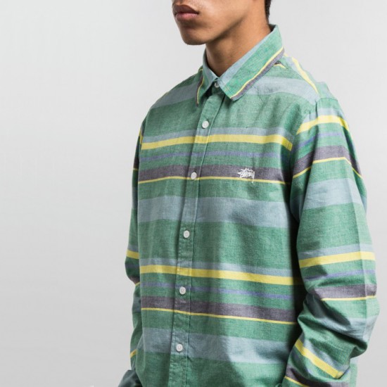 Big Stripe Shirt Green