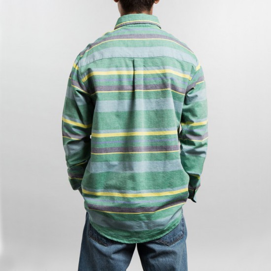 Big Stripe Shirt Green