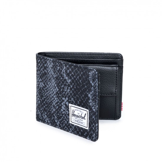 Hank Wallet Coin Black Snake/Black