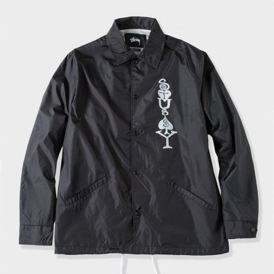 Comprar Stüssy Chaqueta Stüssy Player Coaches Negra
