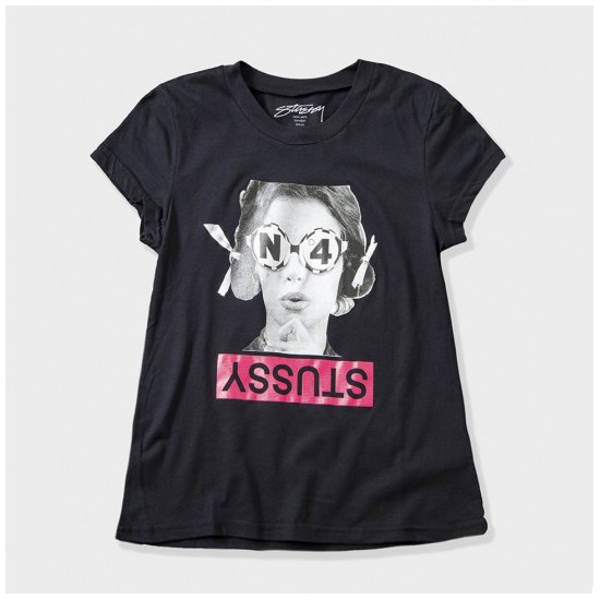 Nº4 Glasses Baby Tee Black