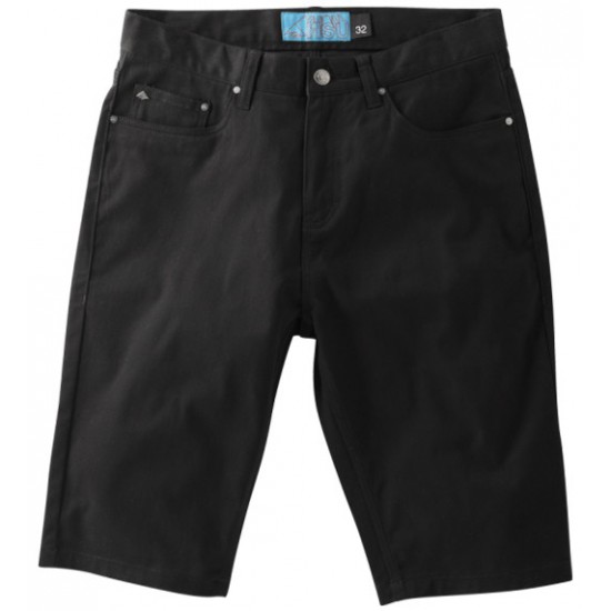 HSU Twill Short Black Wash