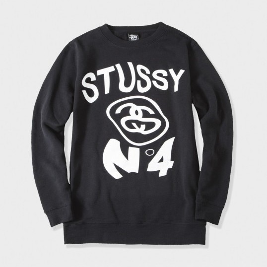 sudadera stussy negra