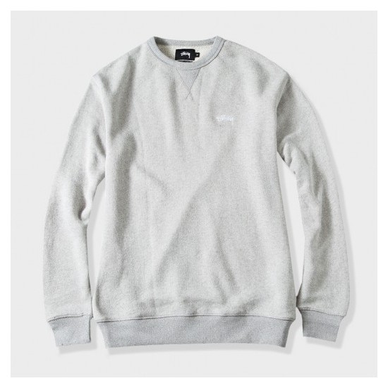 Big Loop L/S Crew Grey