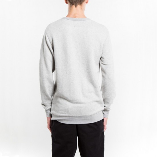 Big Loop L/S Crew Grey