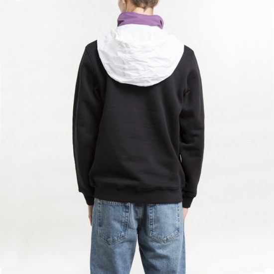 Fleece Mock Neck Black