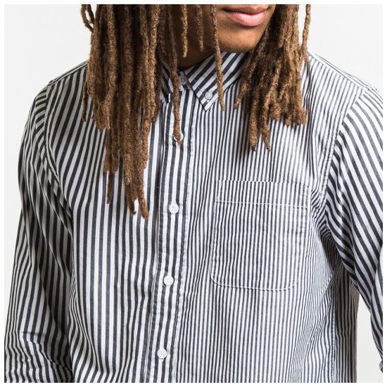 Multi Stripe Shirt Black
