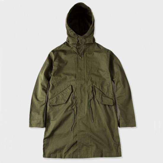 Hooded Military Jacket 