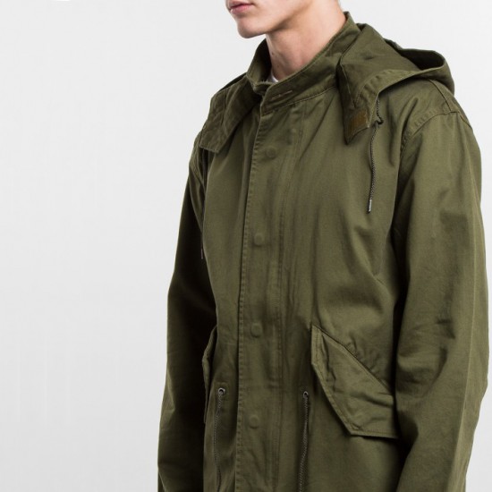 Hooded Military Jacket 