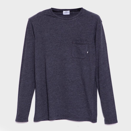 Guethary L/S T-Shirt Heahter Black