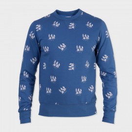 Camping Crewneck Blue