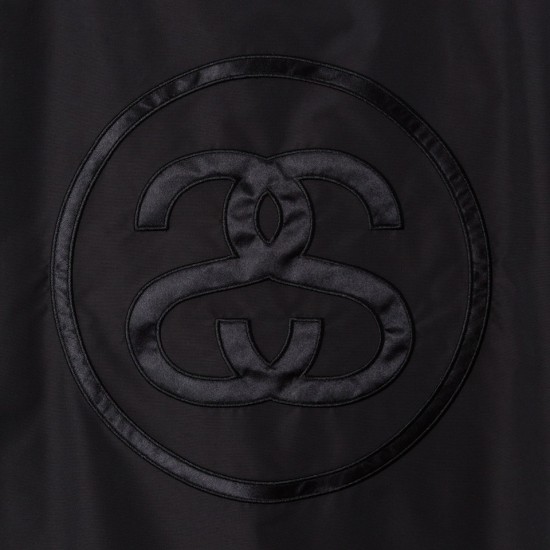 Logo Stadium Jacket Black