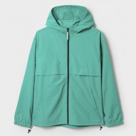 Light Nylon Full Zip Aqua Aqua