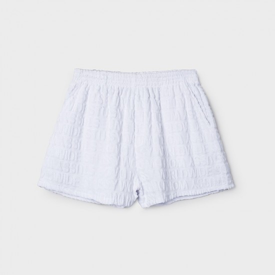 Stussy Terry Shorts White