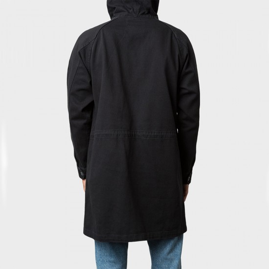 Denim Parka Black