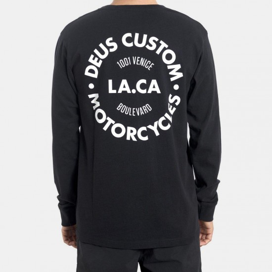 Concentric L/S Tee Black