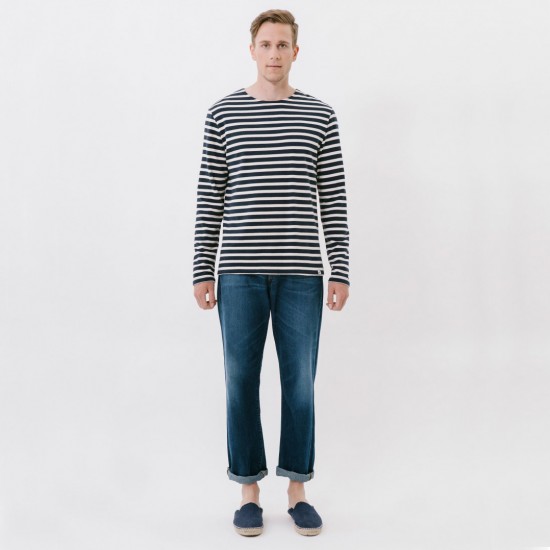 Marine Sweatshirt Navy/Ecru