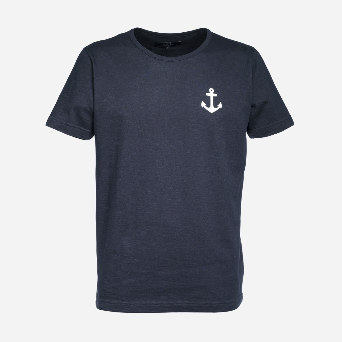 Makia Anchor T-Shirt Indigo | Makia 