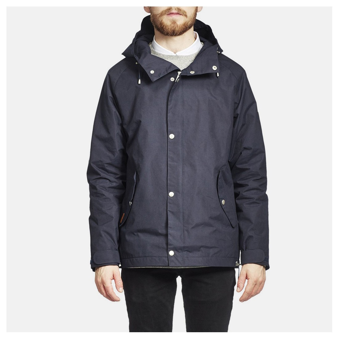 Online Makia clothing. Makia Jackets. Makia Raglan Jacket Navy