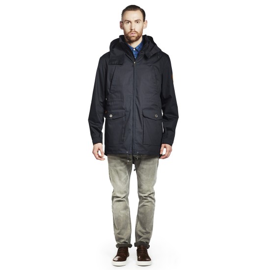 Fishtail Jacket Navy