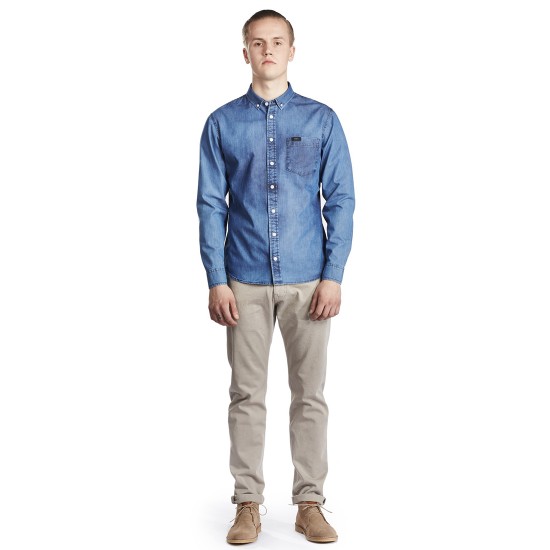 Archipelago Shirt Stone Wash Blue