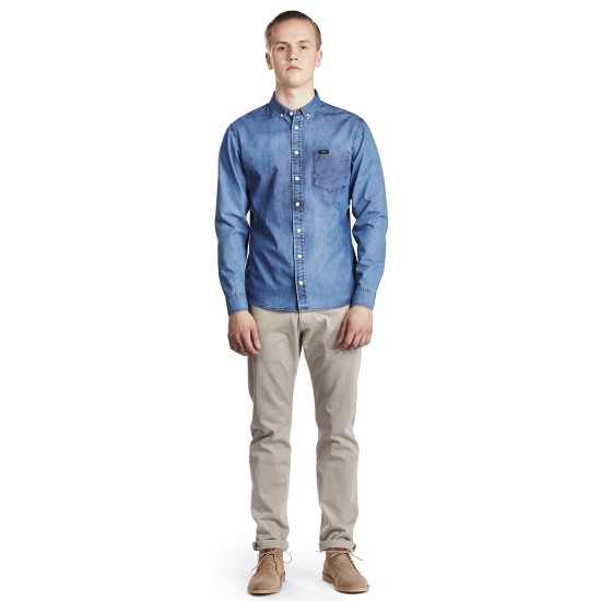 Archipelago Shirt Stone Wash Blue