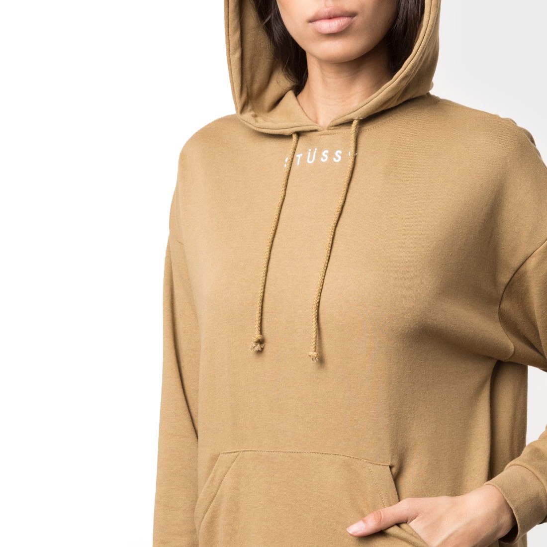 St ssy women s clothing online St ssy Nordhoff Hoodie Khaki