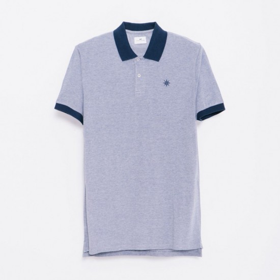 Ilbarritz Polo Heather Navy