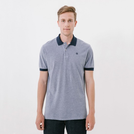 Ilbarritz Polo Heather Navy