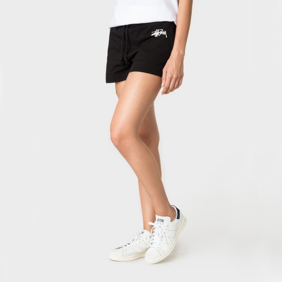 Basic Stussy Gym Short Black